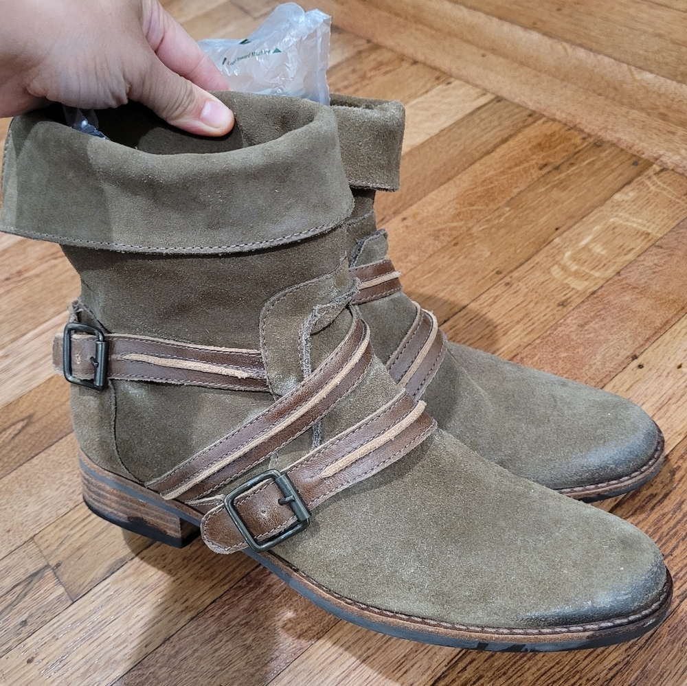 MATISSE Prospector Brown Suede Boots Women’s Size 9.5